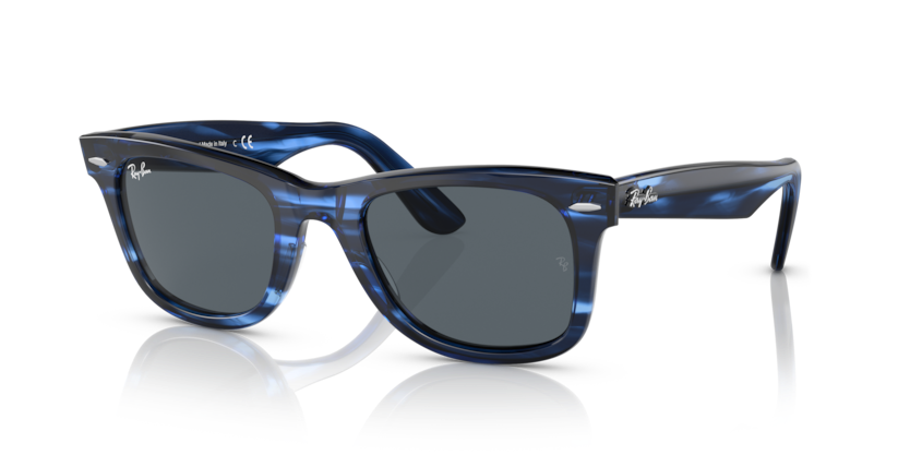 Ray-Ban - Wayfarer - Striped Blue/Blue - 50
