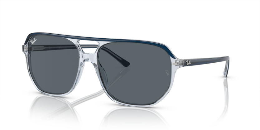 Ray-Ban - RB2205 - Bill One - Blue On Transparent Blue/Blue - 60
