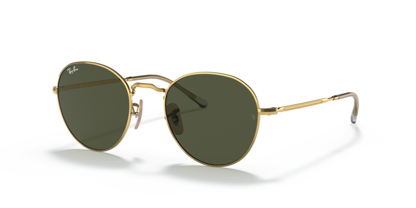 Ray-Ban - David - Gold/Green - 53