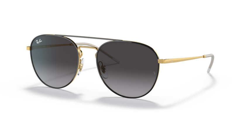 Ray-Ban - RB3589 - Black Gold/Grey - 55