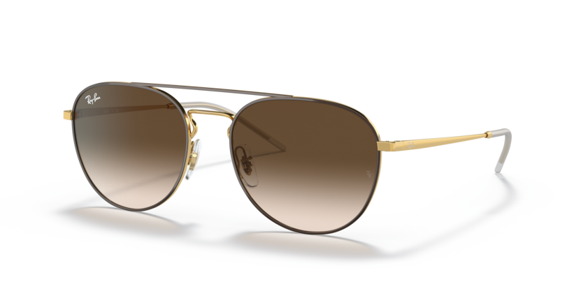 Ray-Ban - RB3589 - Brown/Brown Gradient Dark Brown - 55