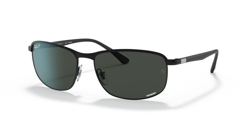 Ray-Ban - RB3671CH - Black On Black/Polar Dark Grey