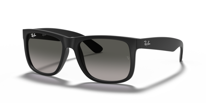 Ray-Ban - Justin - Rubber Black/ Grey - 55
