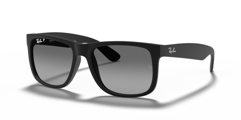 Ray-Ban - Justin - Black/ Grey - 54