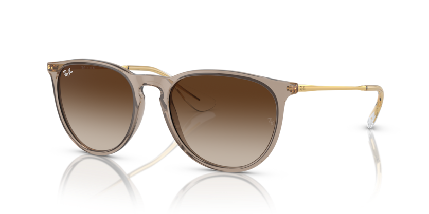 Ray-Ban - Erika - Transparent Light Brown/Brown - 54