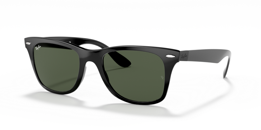 Ray-Ban - Wayfarer Liteforce - Black/ Green - 52