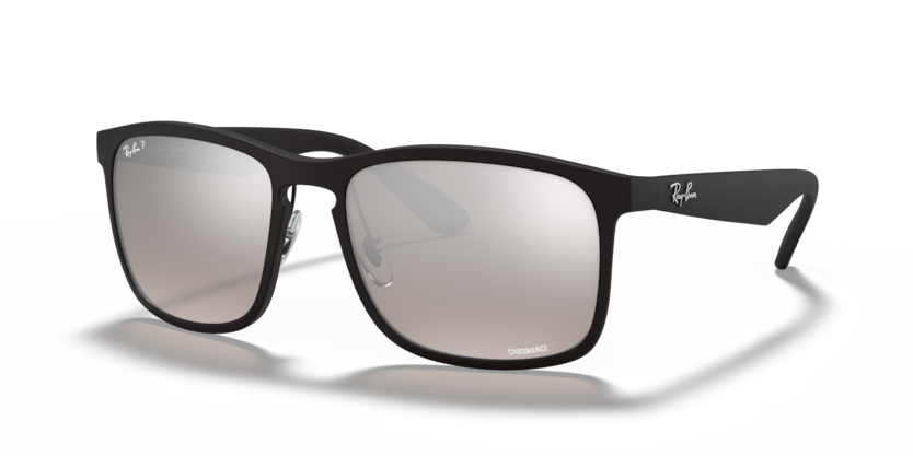 Ray-Ban - RB4264 - Black/Silver Polarized - 58