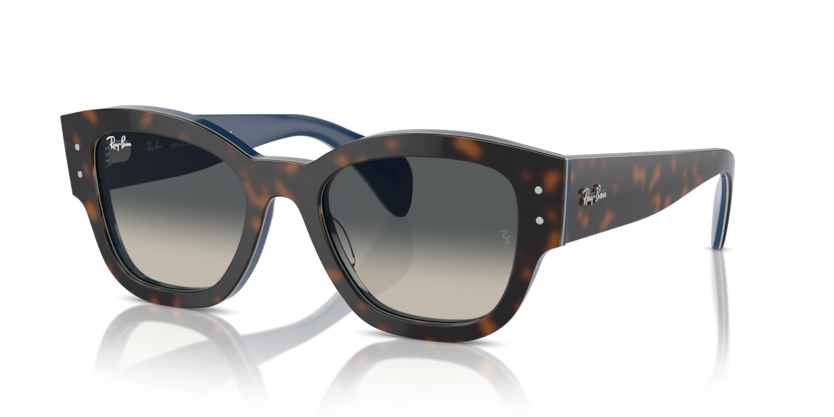 Ray-Ban - Jorge -Havana Gray on Grad Blue/Grey Gradient-52