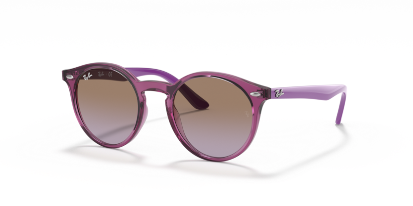 Ray-Ban Junior - Transparent Fuxia/Violet Gradient Brown - 44