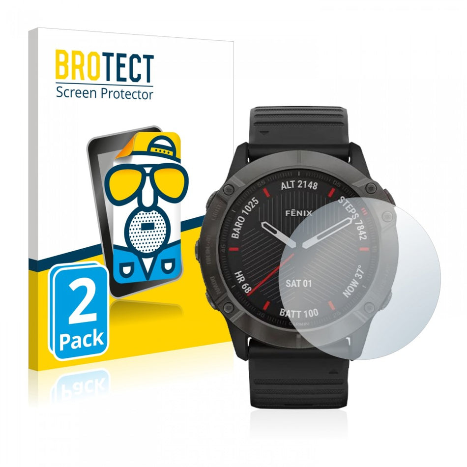 BROTECT Screen Protector - Garmin Fenix 6X (51mm)