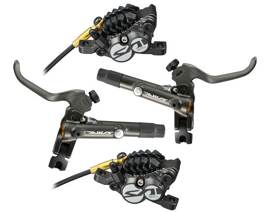 Shimano SAINT Disc Brakes (BR-M820-B) Set - H03C Metal