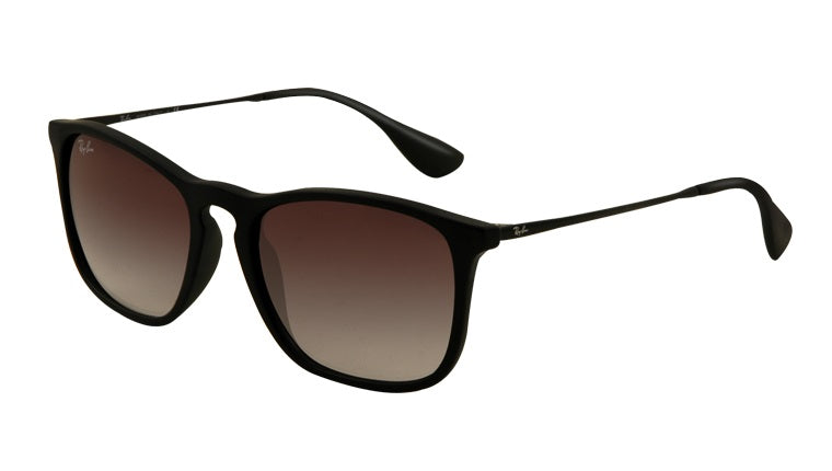 Ray-Ban - Chris -Rubber Black/Gradient Grey - RB4187 622/8G