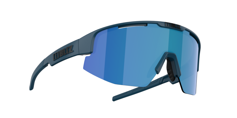 Bliz - Matrix - Matte Blue/Brown Mirror Blue