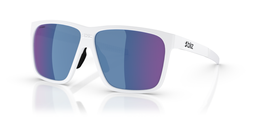 Bliz - A001 - Matte White/Blue