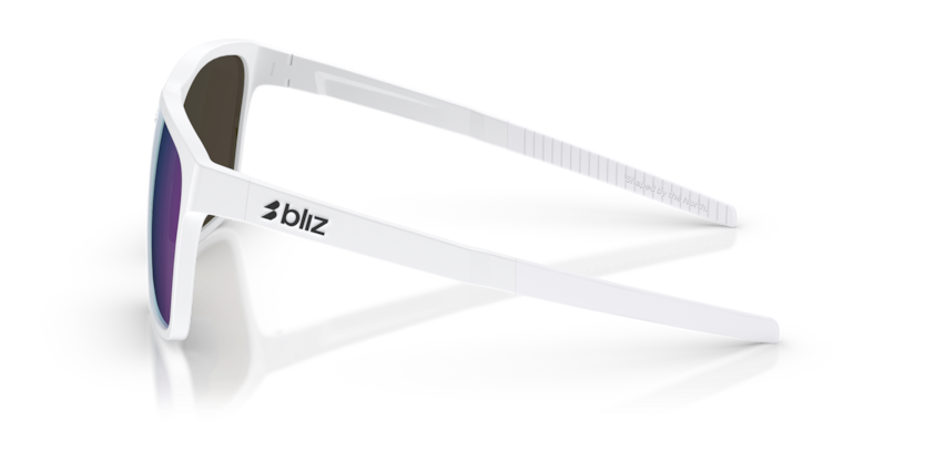 Bliz - A001 - Matte White/Blue