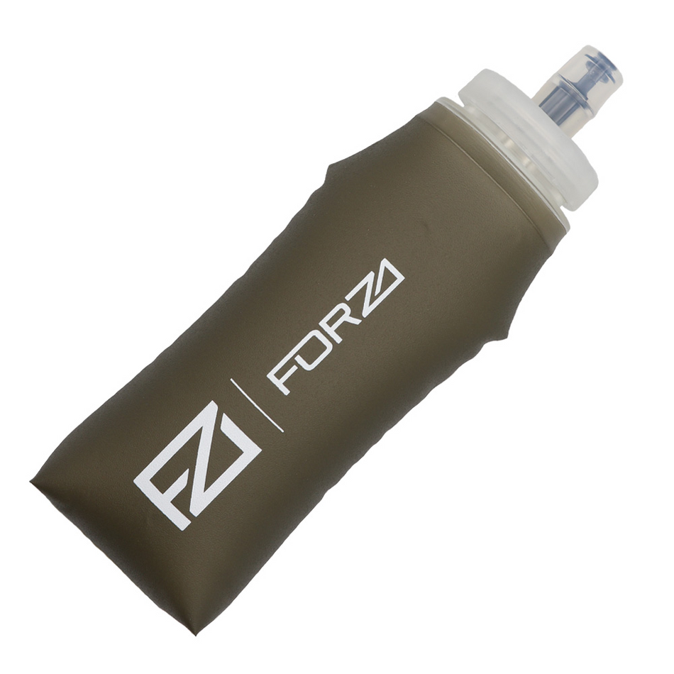 FORZA 500ml Wide Nozzle Soft Flask - Grey