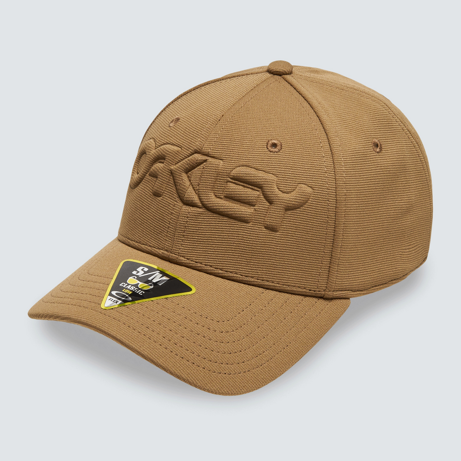 Oakley 6 Panel Stretch Hat Embossed - Coyote- S/M