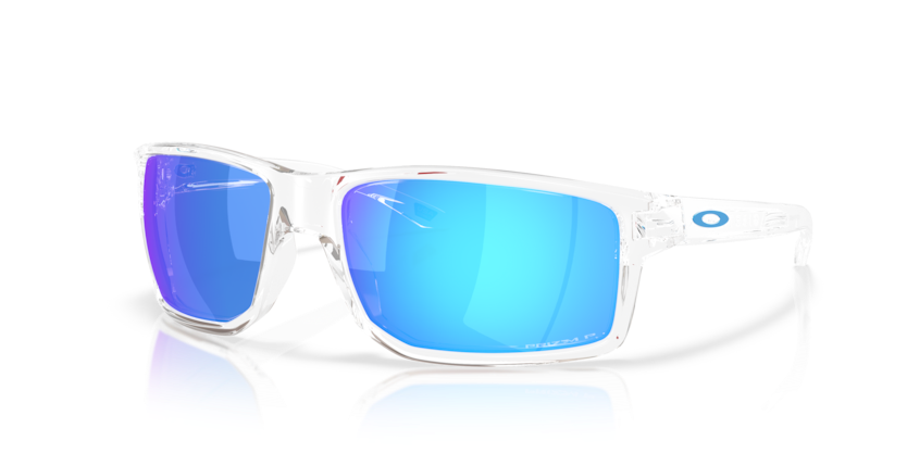 Oakley - Gibston XL - Clear/Prizm Sapphire Polarized