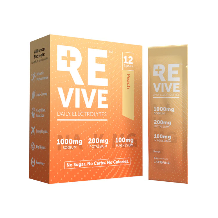 Daily Electrolytes - Peach 12's