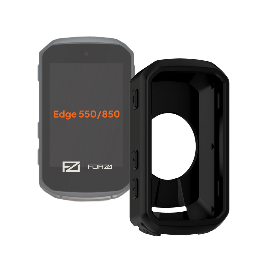 Forza Silicone Bumper Case - Garmin Edge 550/850  - Black