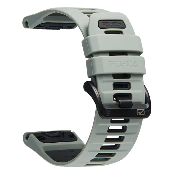 Forza Elite 26mm EasyFit Evolve Series Watch Strap for Garmin – Sage / Charcoal