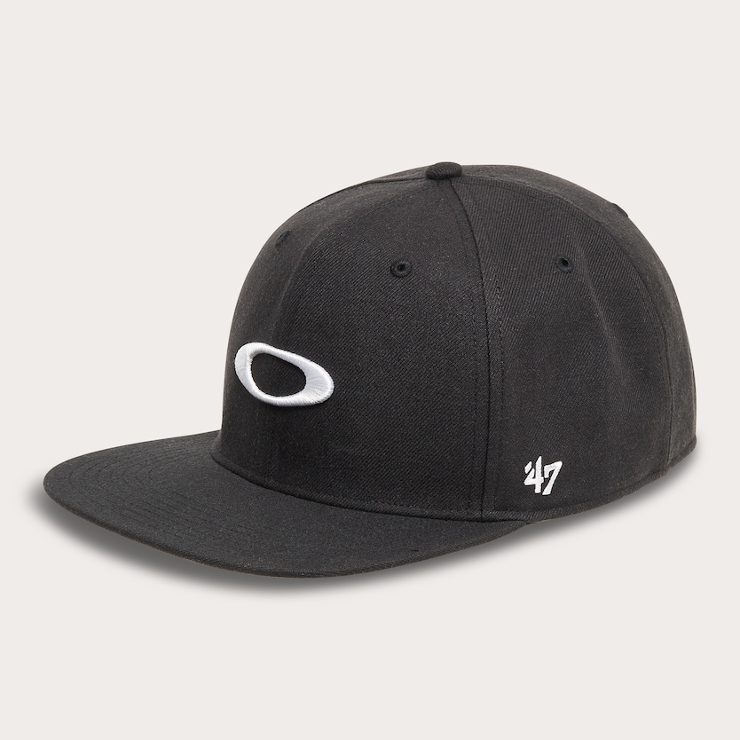 Oakley 47 B1B Ellipse Hat - Blackout/White