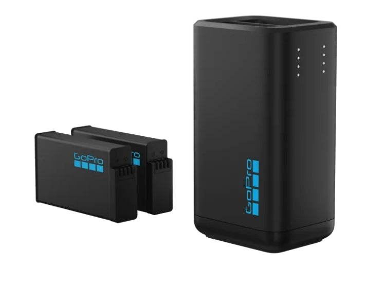 GoPro Dual Battery Charger (Max2) - 2 Enduro Batteries Included