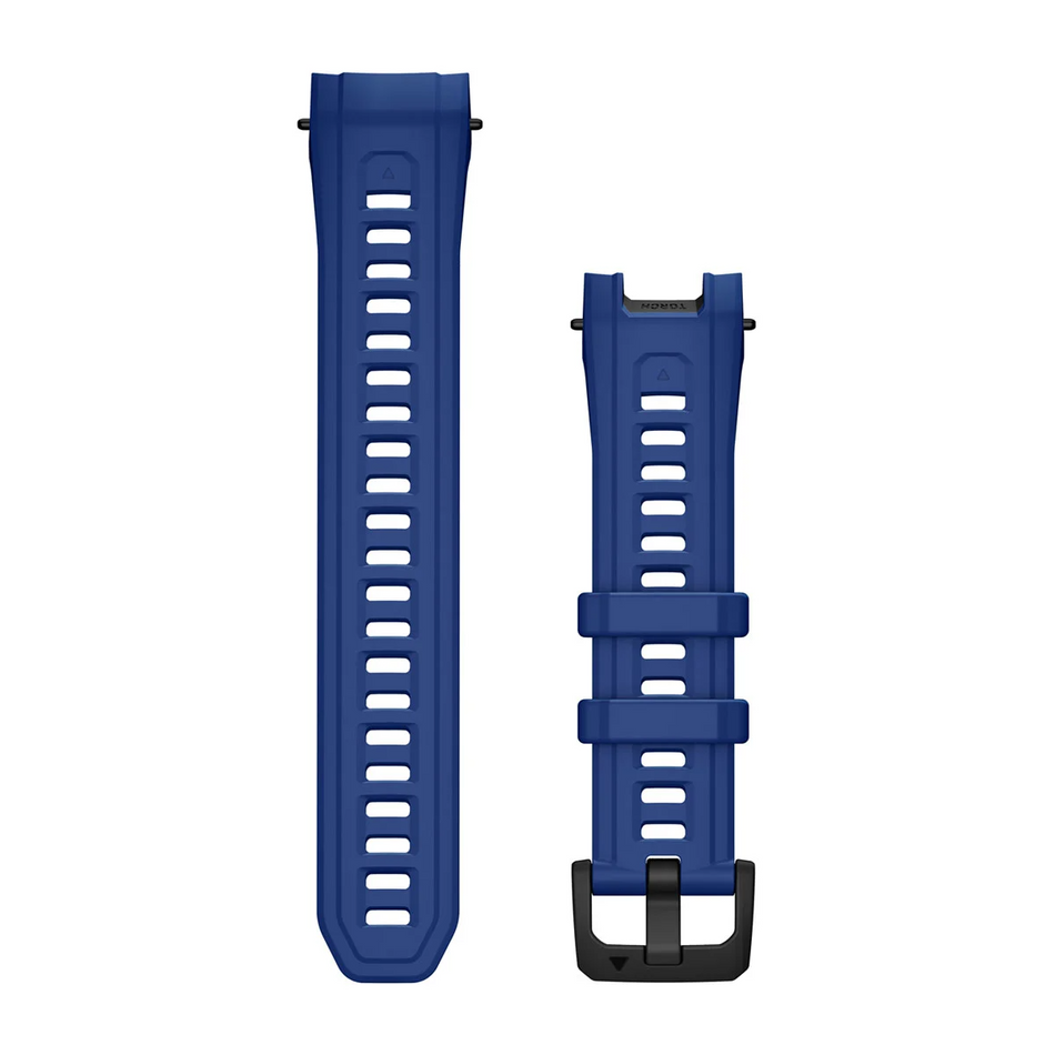 Garmin 22mm Watch Band - Instinct 3 Bolt Blue Silicone Limited Edition
