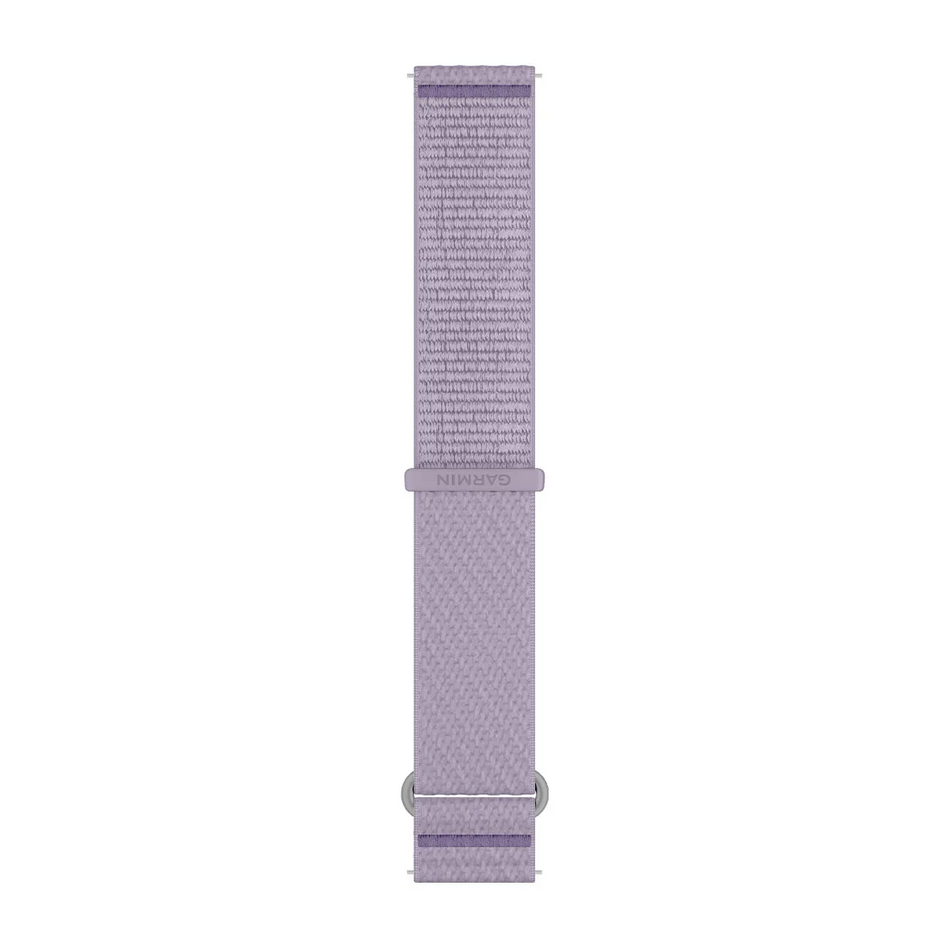 Garmin Quick Release 20mm - Small Lilac Comfortfit Fabric Band