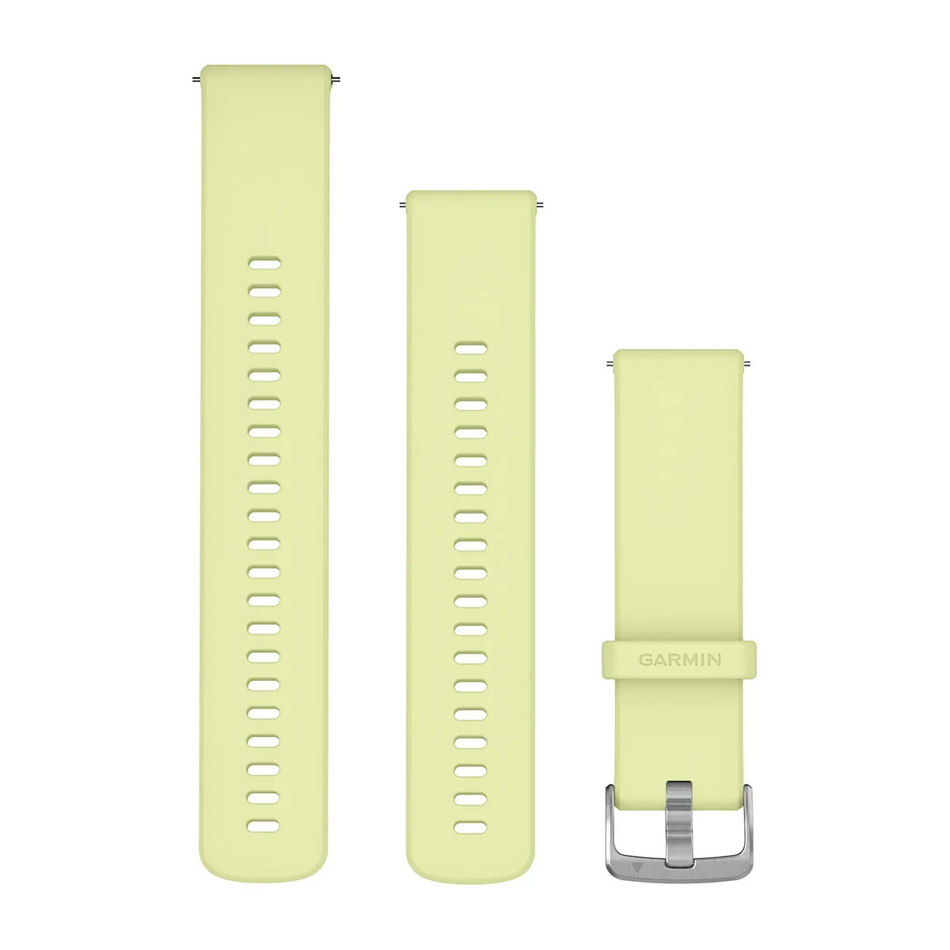 Garmin Quick Release 22mm - Citron Silicone Band