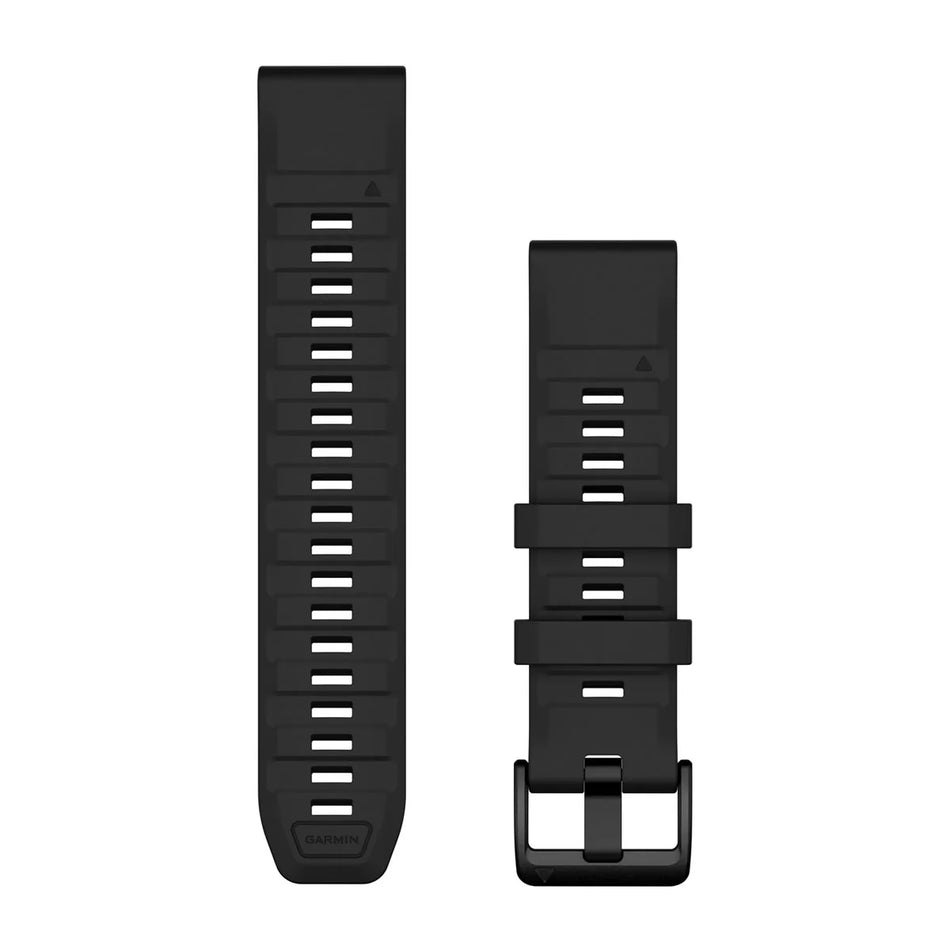 Garmin QuickFit 22mm - Black Silicone Band