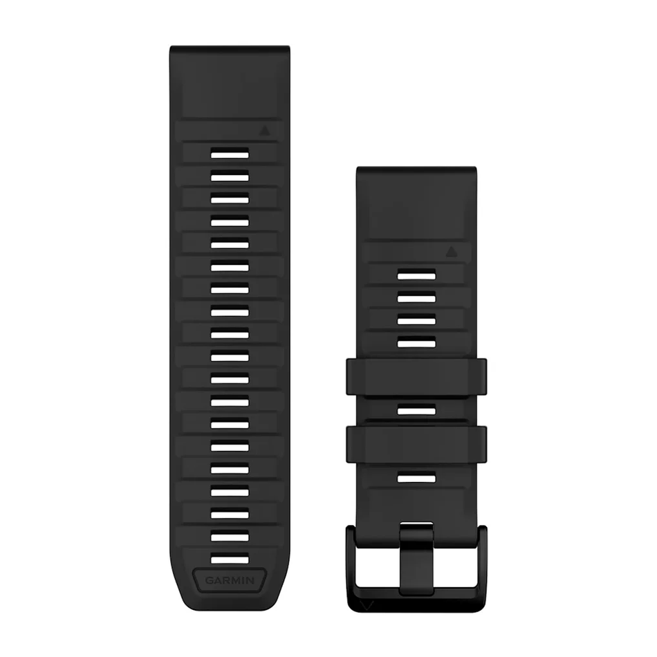 Garmin QuickFit 26mm - Black Silicone Band