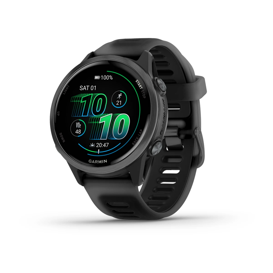 Garmin Forerunner 570 - 42mm - Slate Grey Aluminium with Translucent Black/Black Band