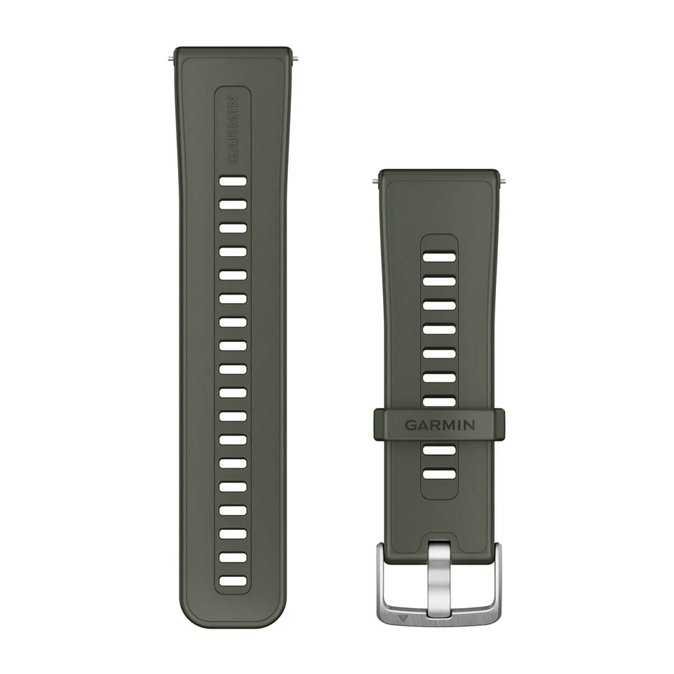 Garmin Quick Release 24mm - Moss Siliocne Band