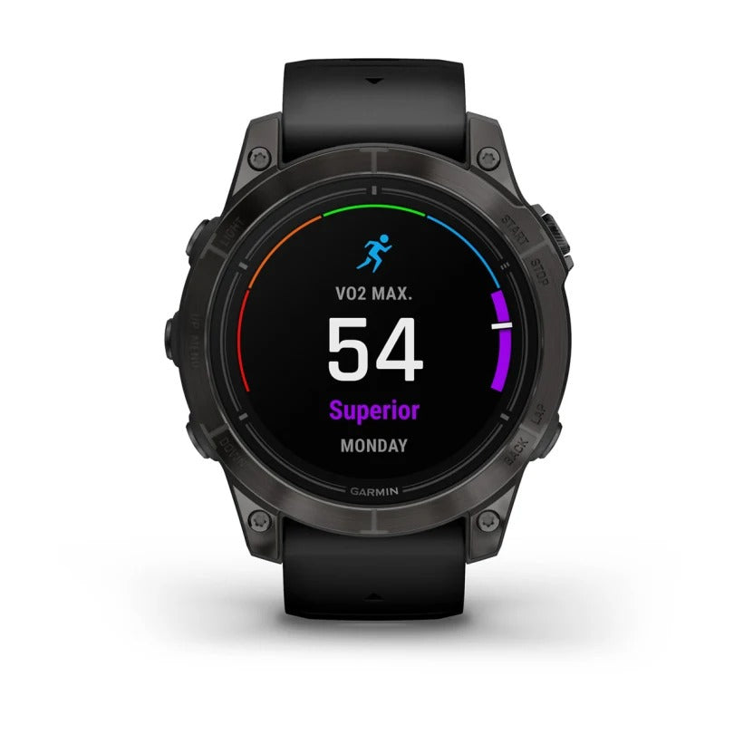 Garmin Epix Pro (Gen 2) 47mm Sapphire - Carbon Grey DLC Titanium with Black Band