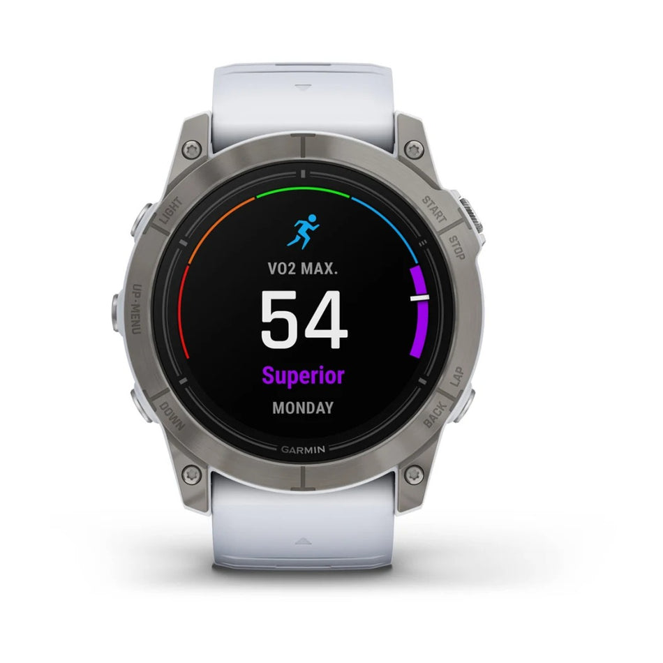 Garmin Epix Pro (Gen 2) 51mm Sapphire - Titanium with Whitestone Band
