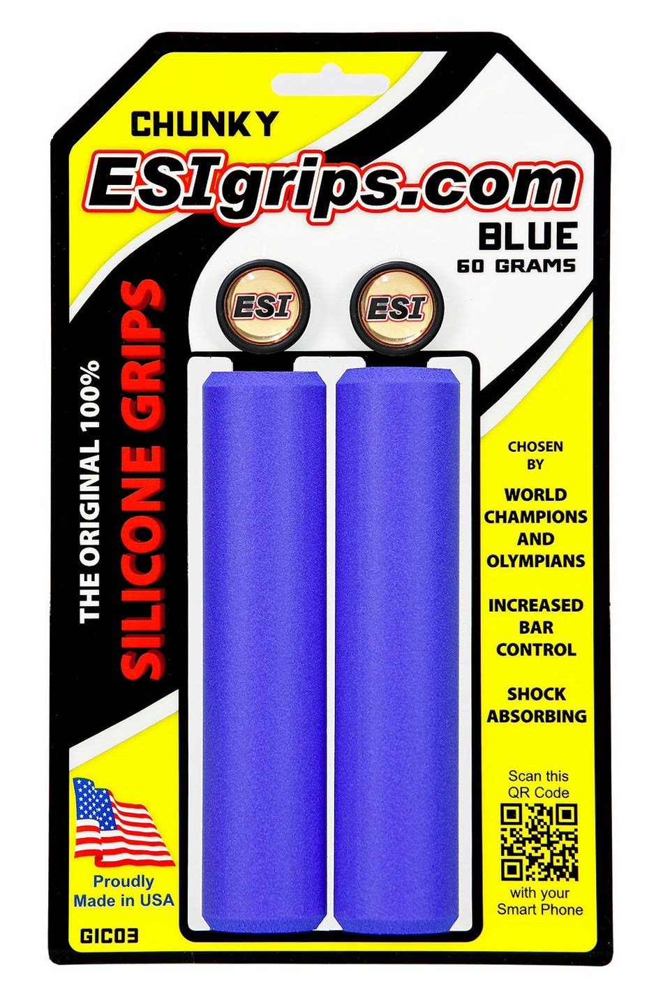 ESI Chunky Grips - Blue