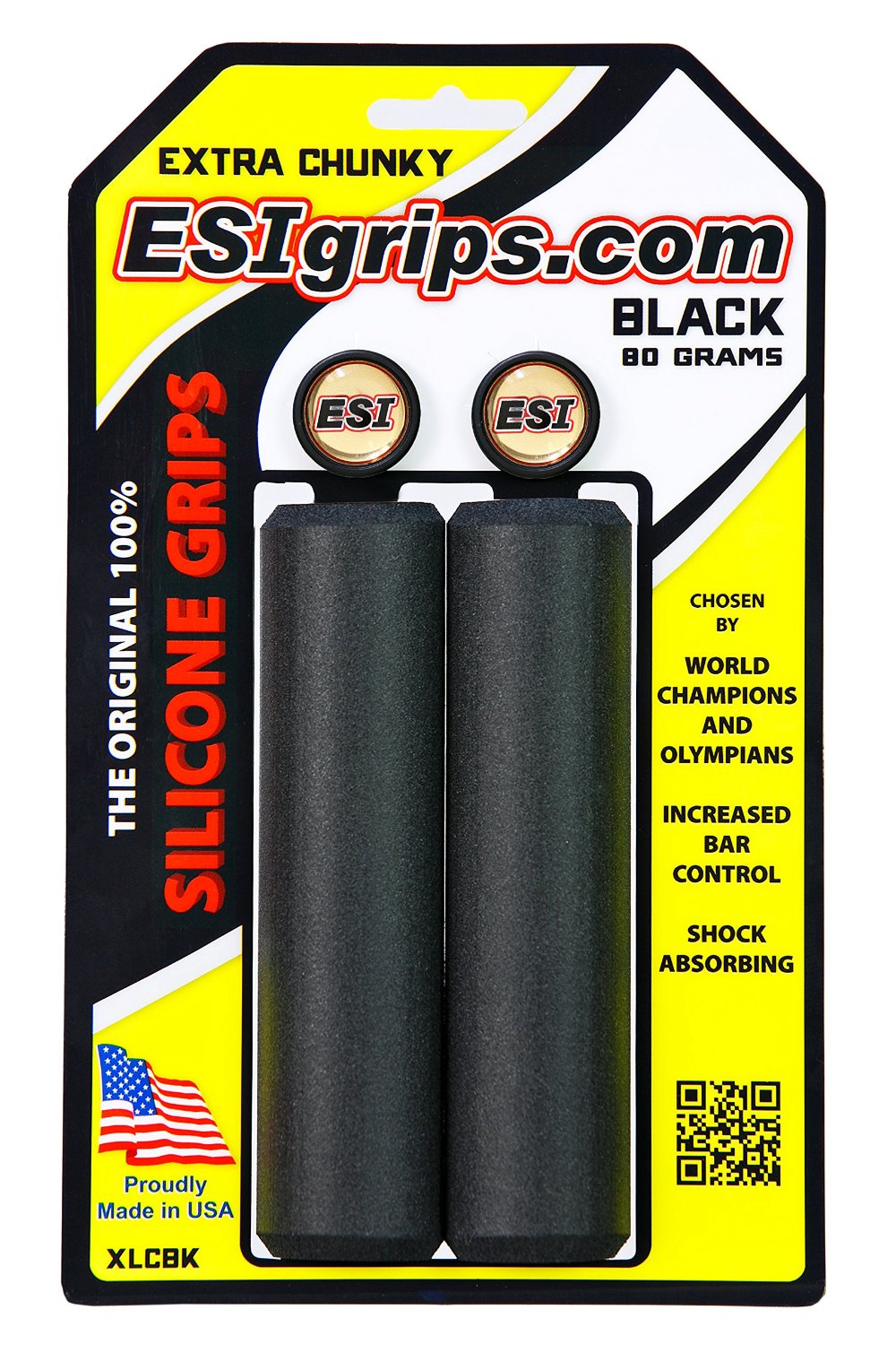 ESI Extra Chunky Grips - Black