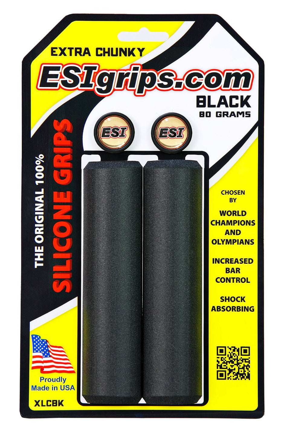 ESI Extra Chunky Grips - Black