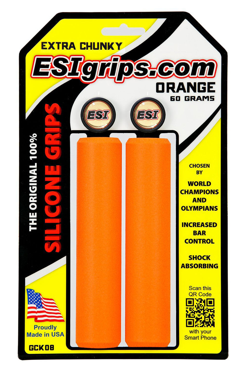 ESI Extra Chunky Grips - Orange