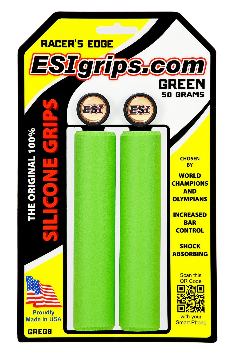 ESI Racer's Edge Grips - Green