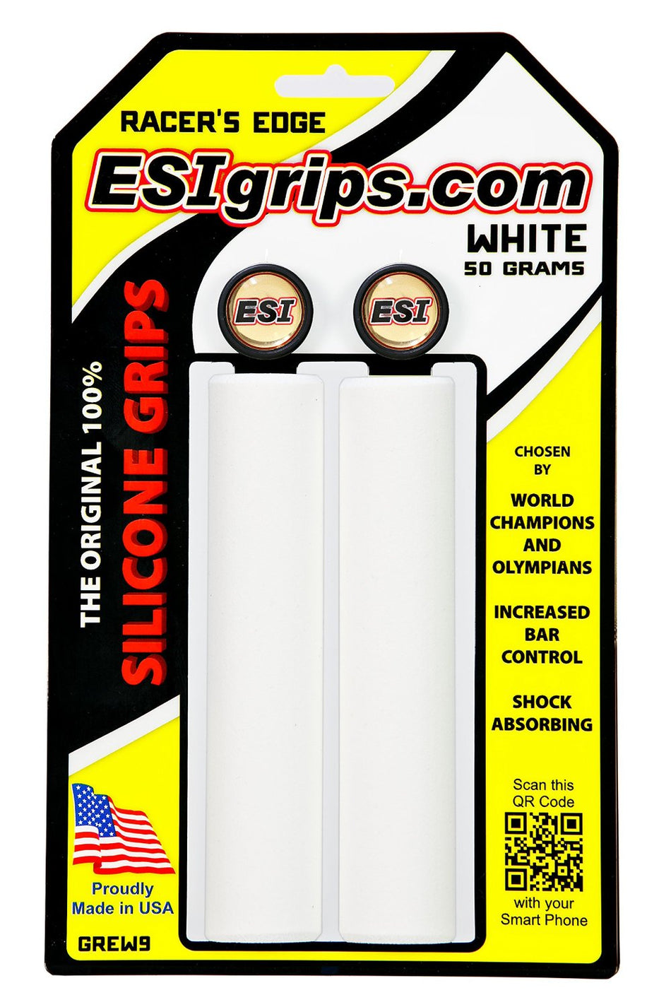 ESI Racer's Edge Grips - White