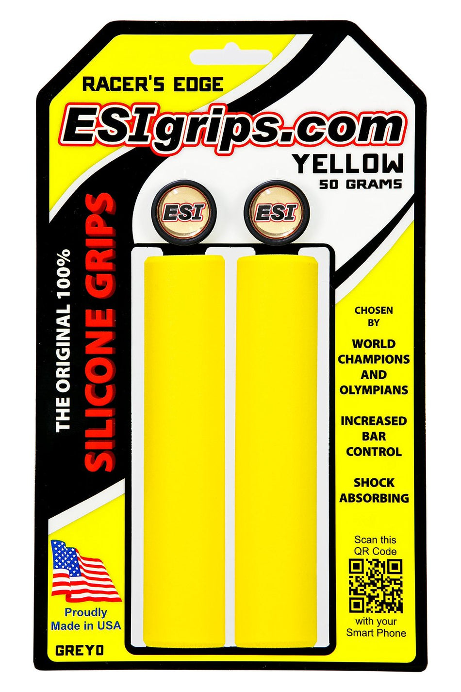 ESI Racer's Edge Grips - Yellow