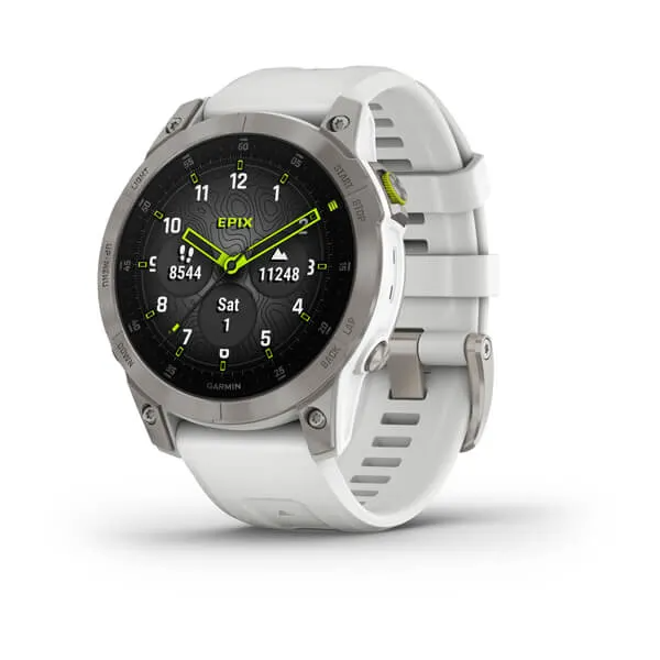 Garmin Epix (Gen 2) Sapphire - White Titanium