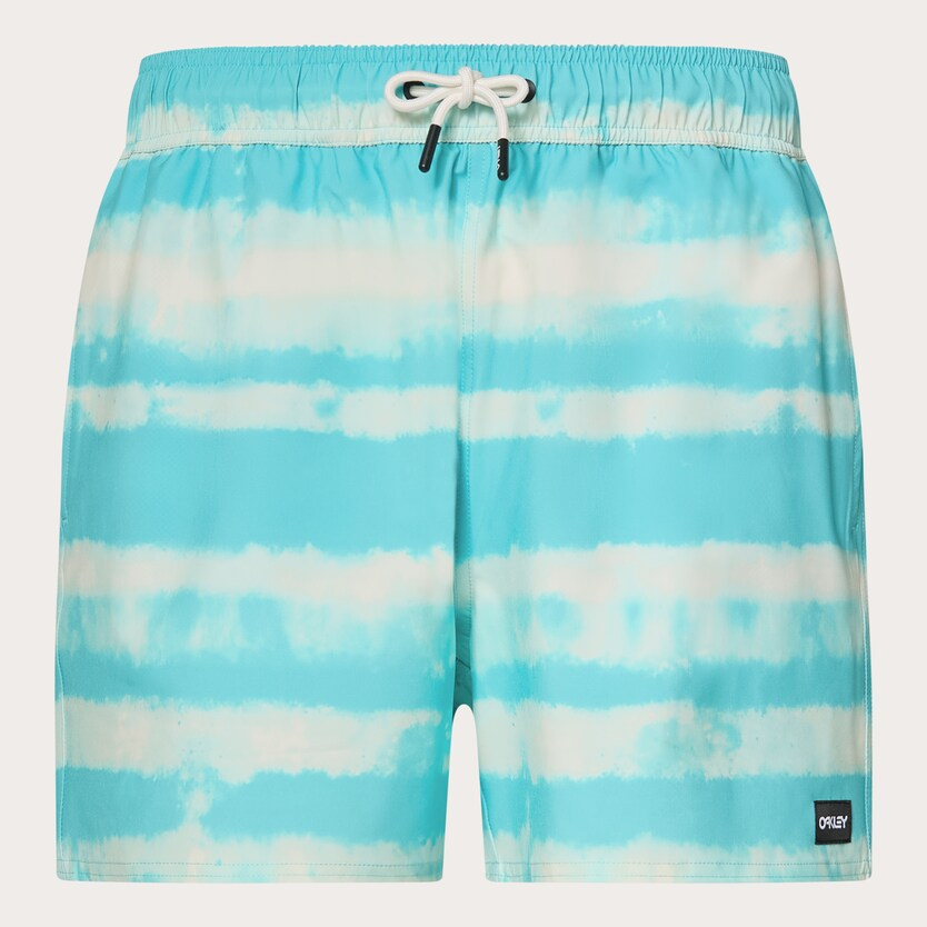 Oakley Blur Stripes RC 16" Beachshort - Blue Teal