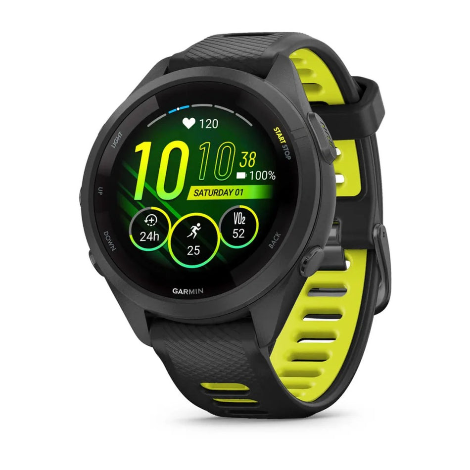 Garmin Forerunner 265S -Black/Amp Yellow