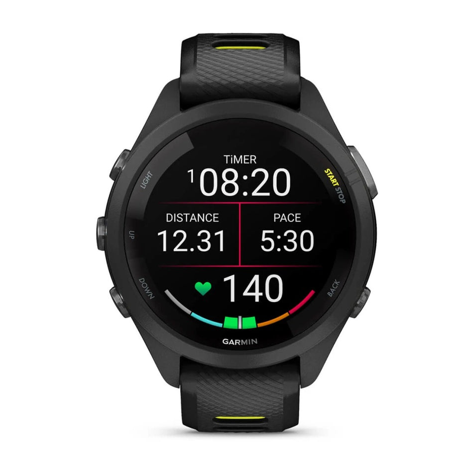 Garmin Forerunner 265S -Black/Amp Yellow