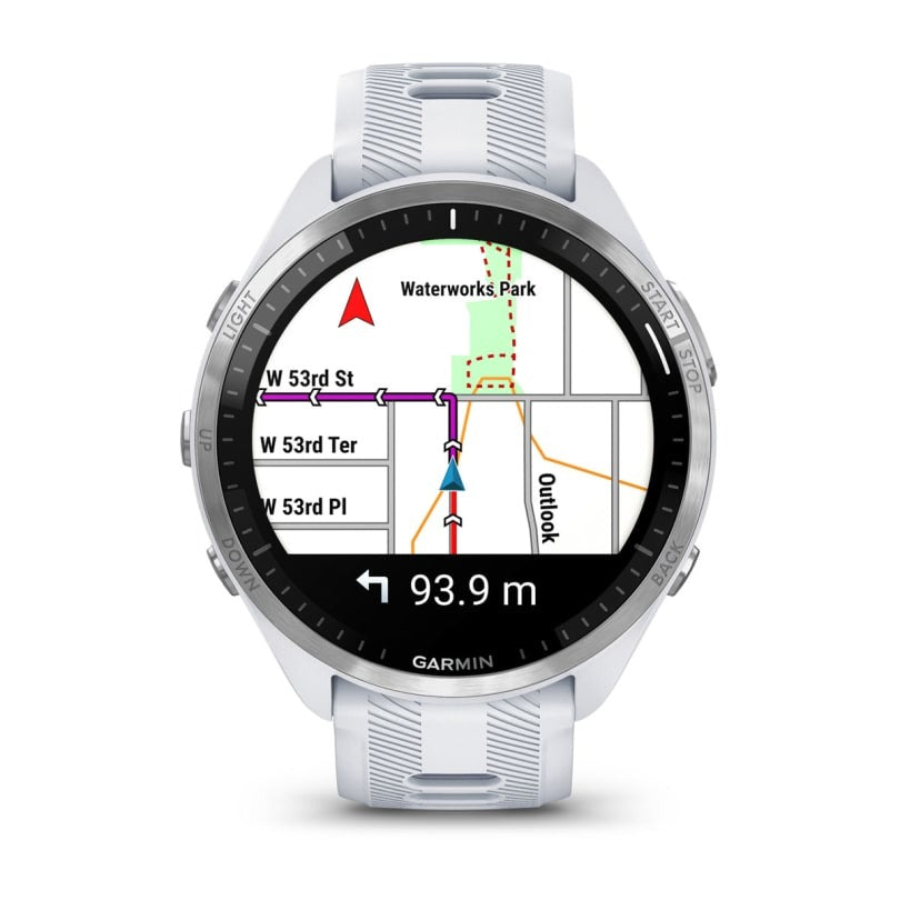 Garmin FORERUNNER 965 ホワイト Garmin Forerunner 965 - White – easyBike