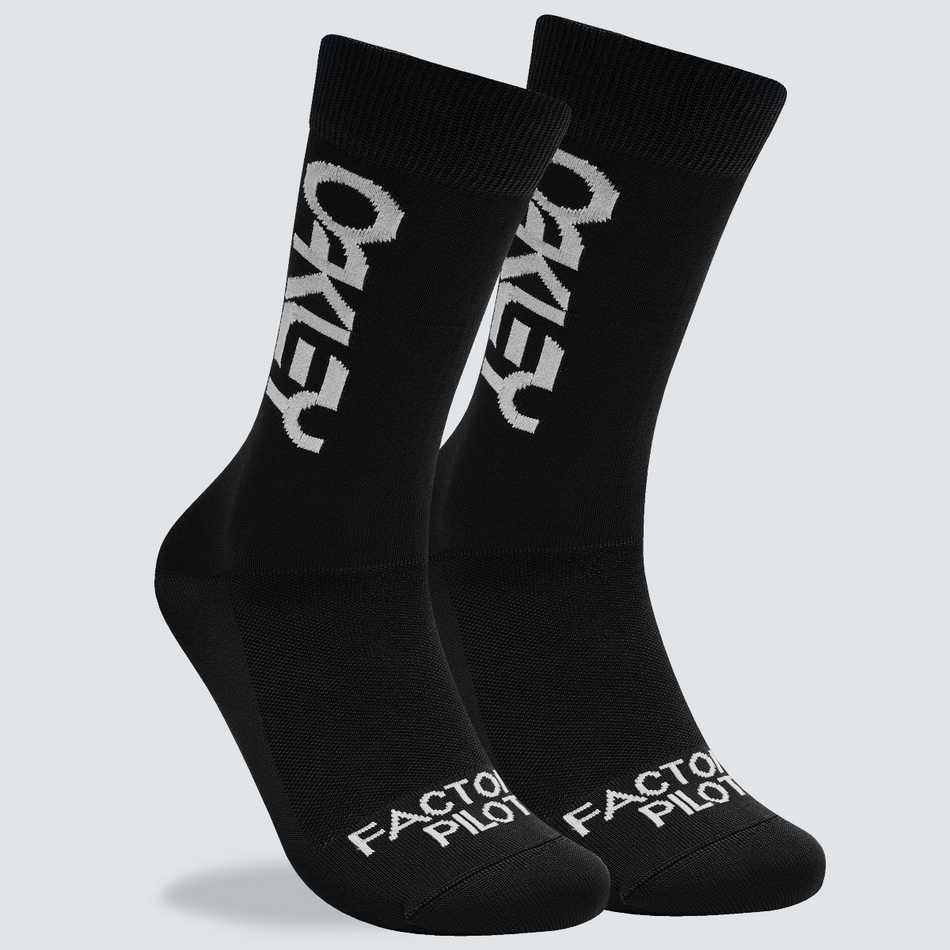 Oakley Factory Pilot MTB Socks - Blackout - Medium