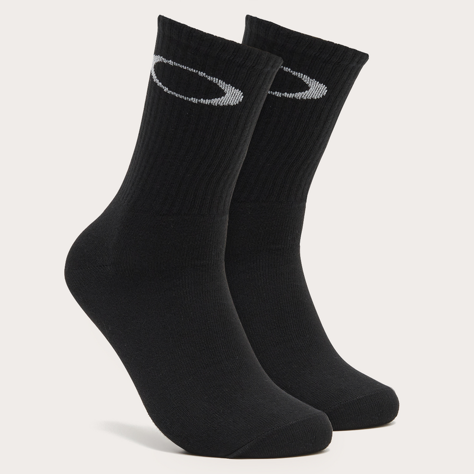 Oakley Ellipse Crew Socks - Blackout - Large
